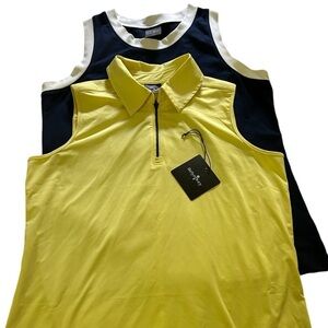 BELYN KEY GOLF SHIRT BUNDLE SLEEVELESS SIZE M
